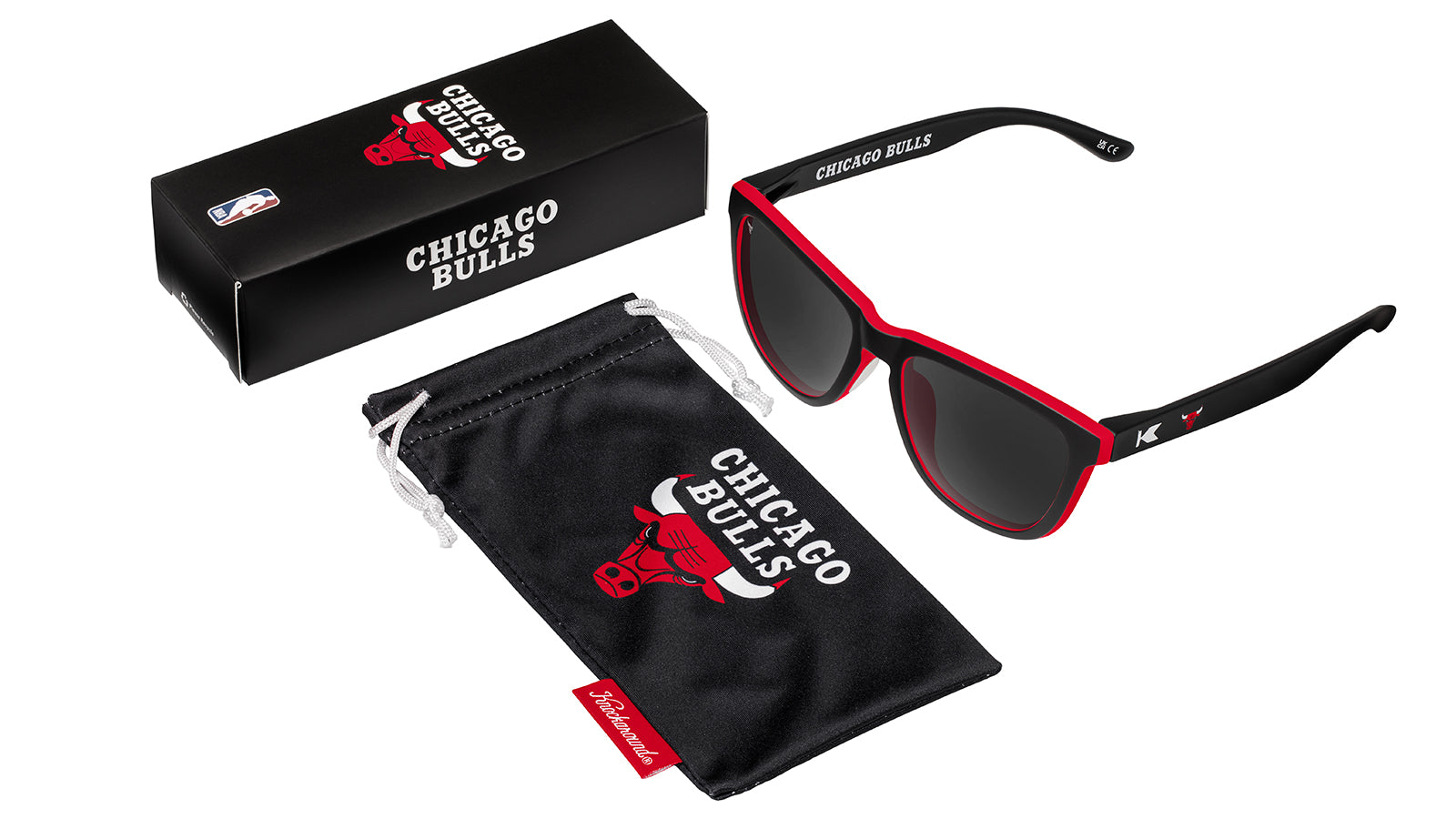 Knockaround Adult Chicago Bulls Premium Sunglasses Men s