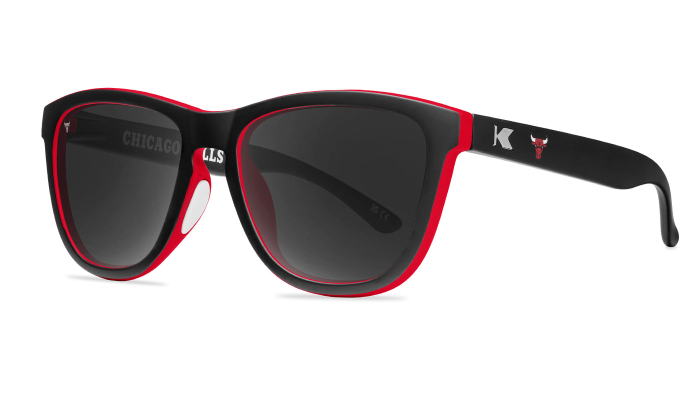 Knockaround and Chicago Bulls Sunglasses, Threequarter