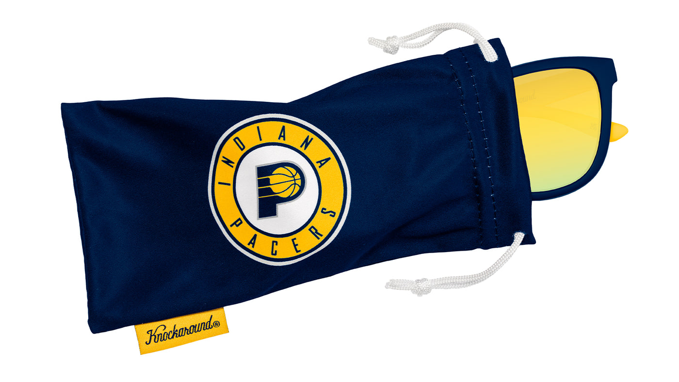 Knockaround and Indiana Pacers Sunglasses, Pouch