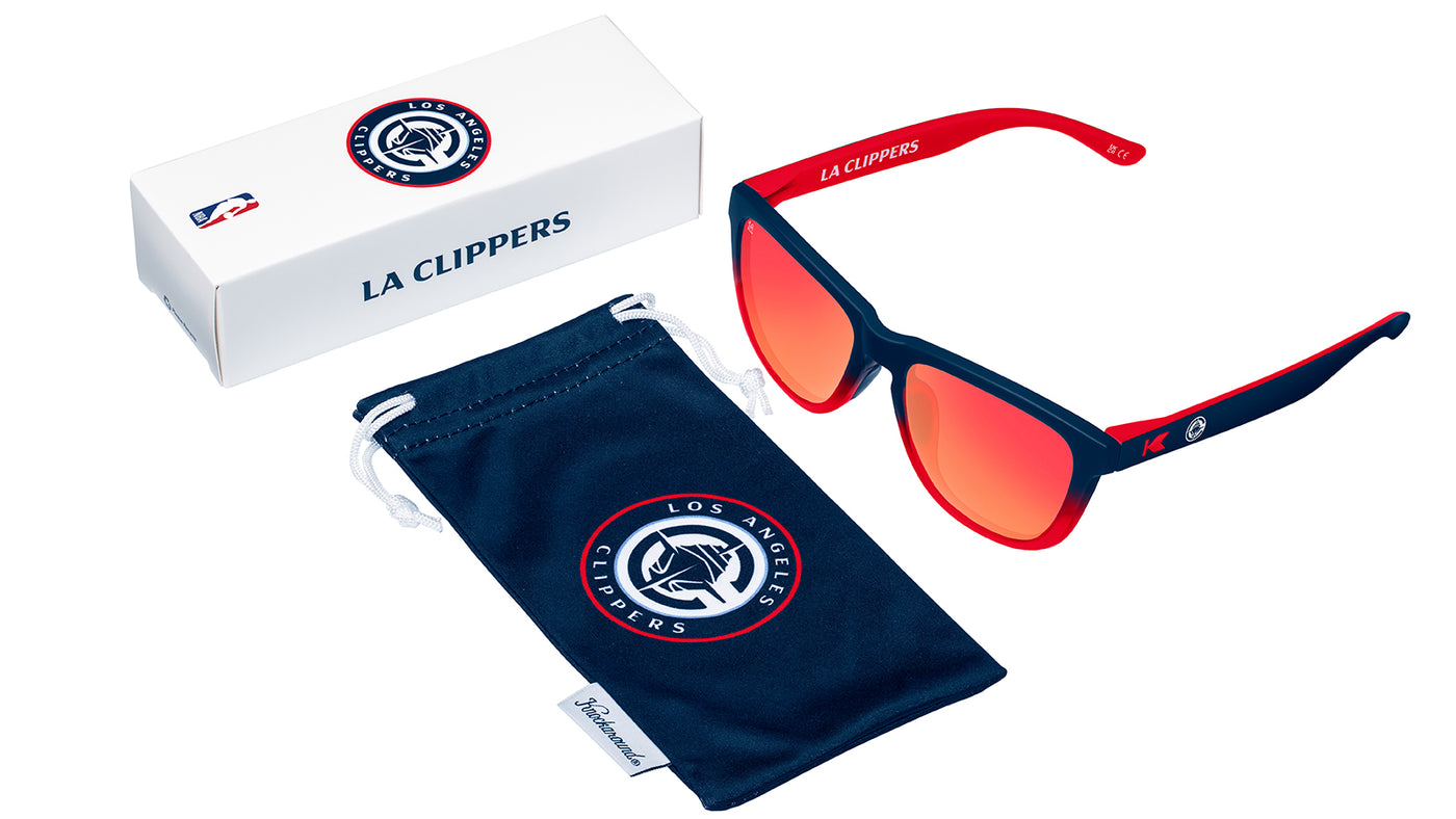 Knockaround and Los Angeles Clippers Sunglasses, Set