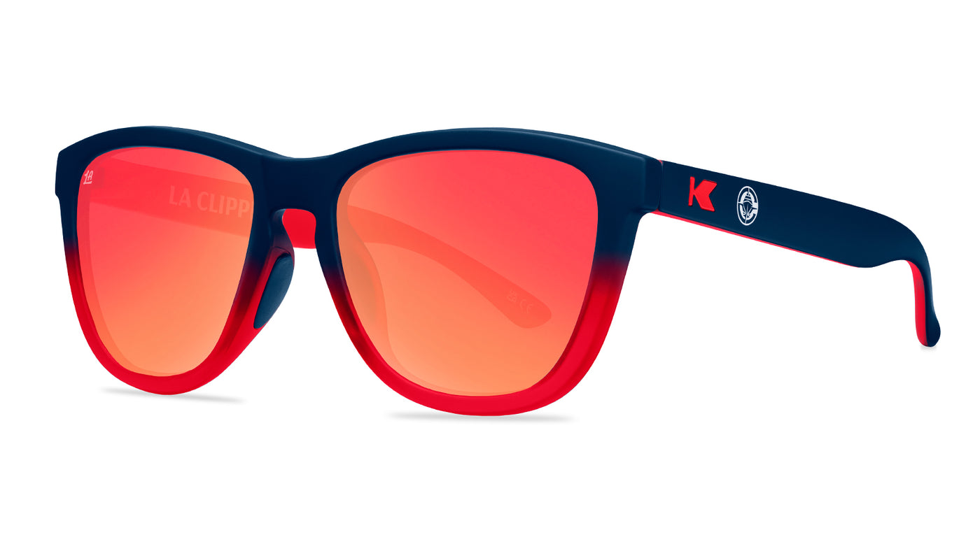 Knockaround and Los Angeles Clippers Sunglasses, Threequarter