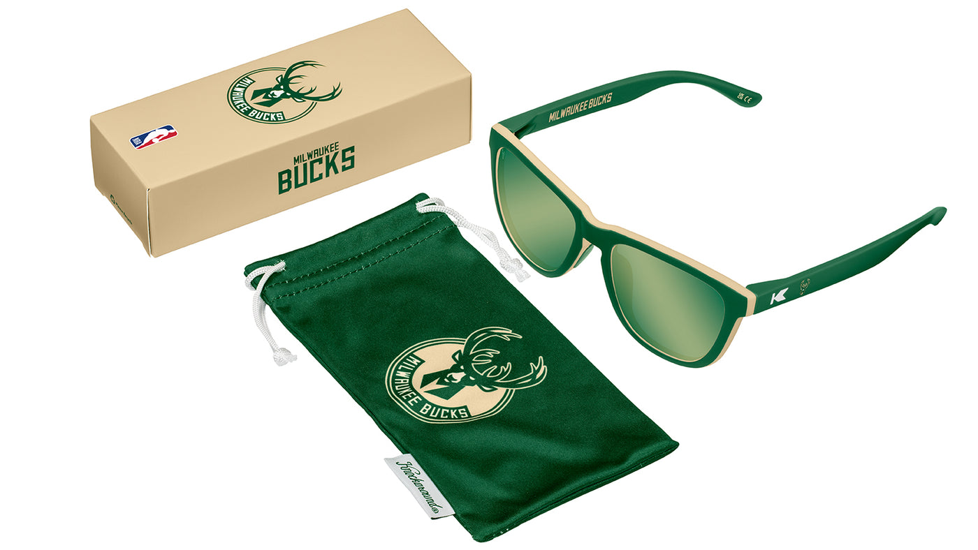 Knockaround and Milwaukee Bucks Sunglasses, Set