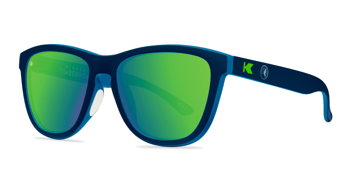 Knockaround and Minnesota Timberwolves Sunglasses, Threequarter