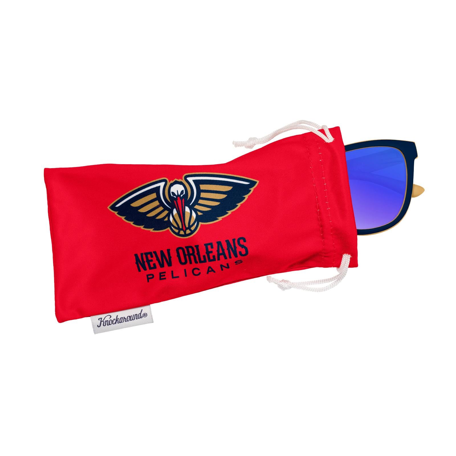アメリカ New Orleansの仮面 New Orleans Pelicans Sunglasses | Knockaround.com