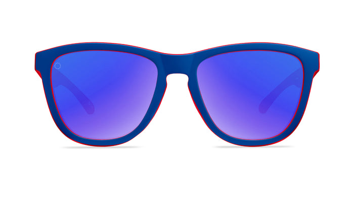 Knockaround and Philadelphia 76ers Sunglasses, Front