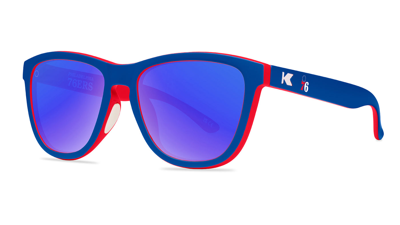 Knockaround and Philadelphia 76ers Sunglasses, Threequarter