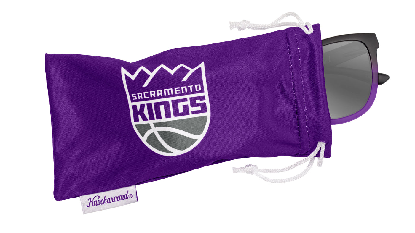 Knockaround and Sacramento Kings Sunglasses, Pouch