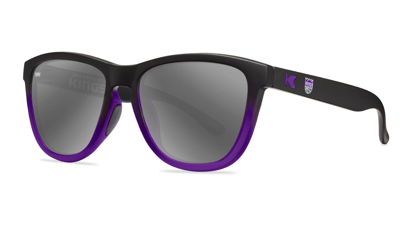 Knockaround and Sacramento Kings Sunglasses, Threequarter