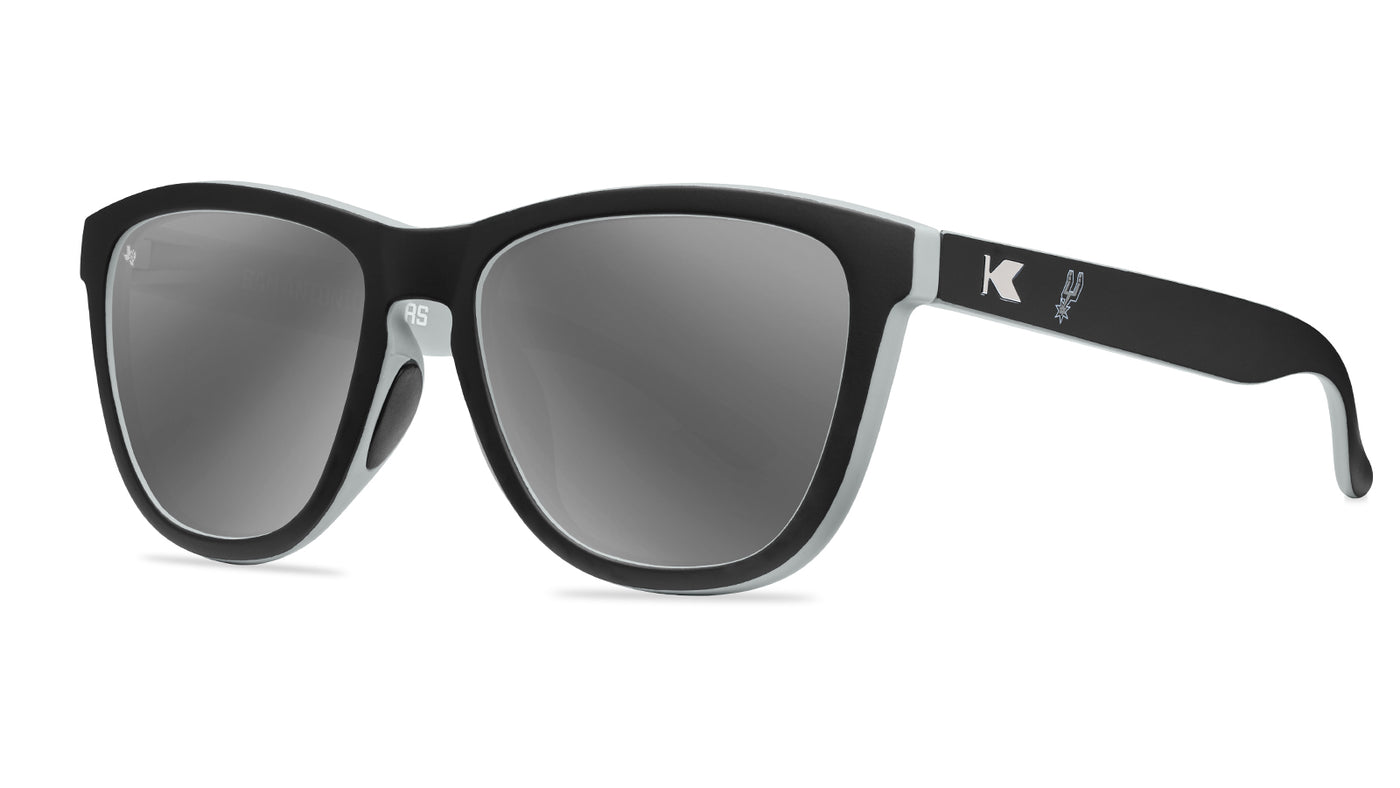 Knockaround and San Antonio Spurs Sunglasses, Threequarter