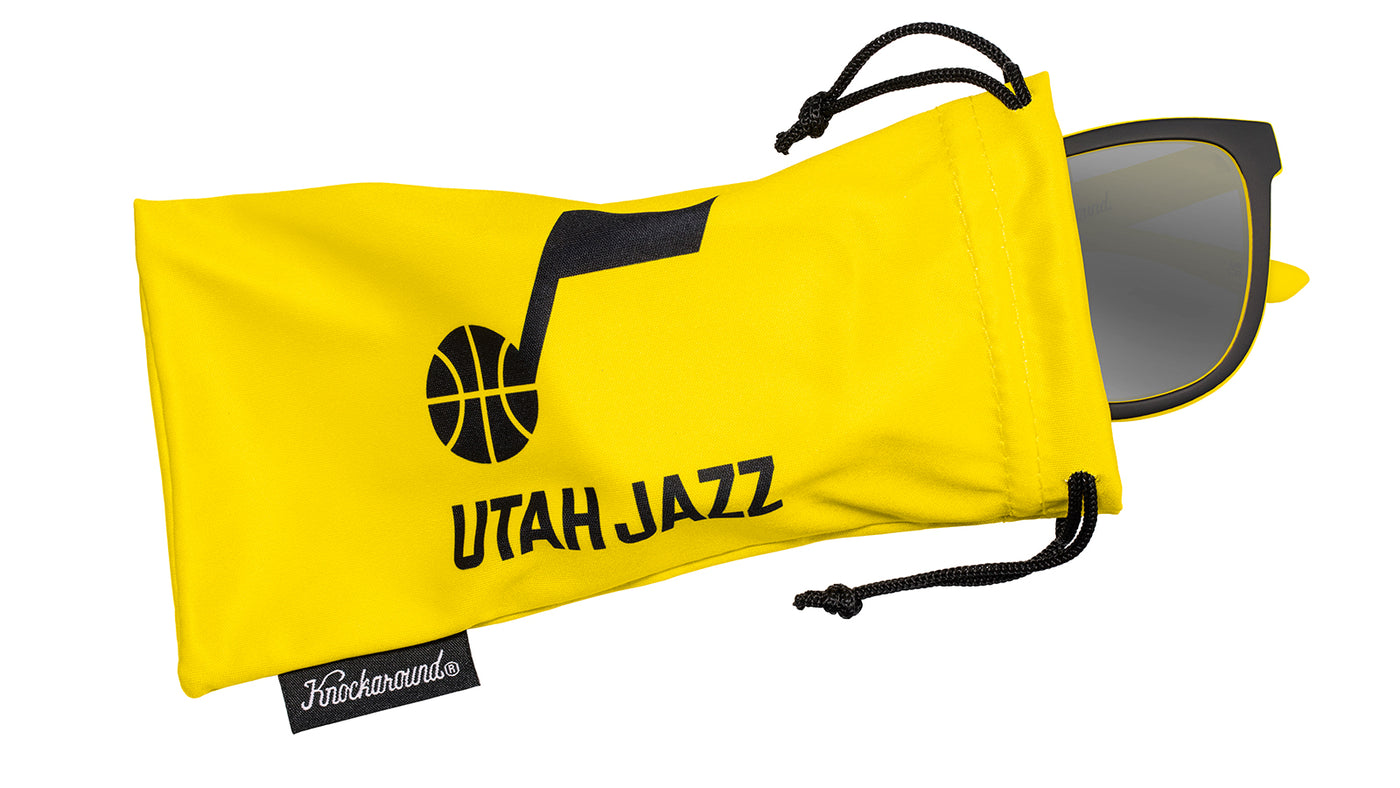 Knockaround and Utah Jazz Sunglasses, Pouch