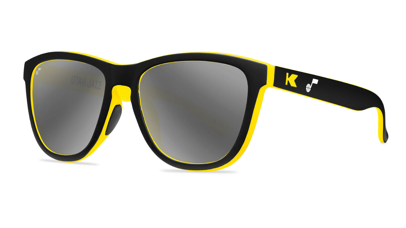 Knockaround and Utah Jazz Sunglasses, Threequarter