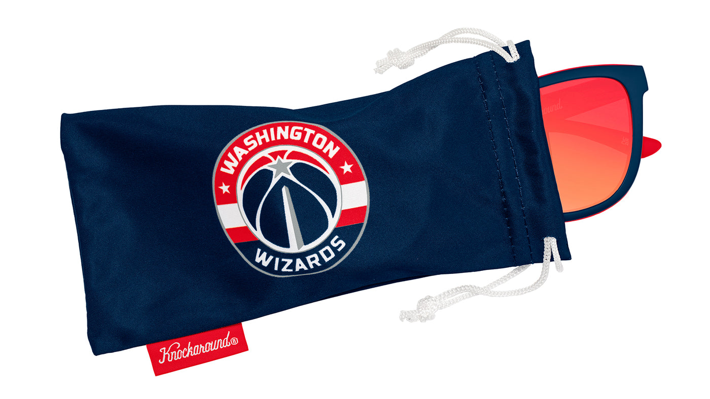 Knockaround and Washington Wizards Sunglasses, Pouch