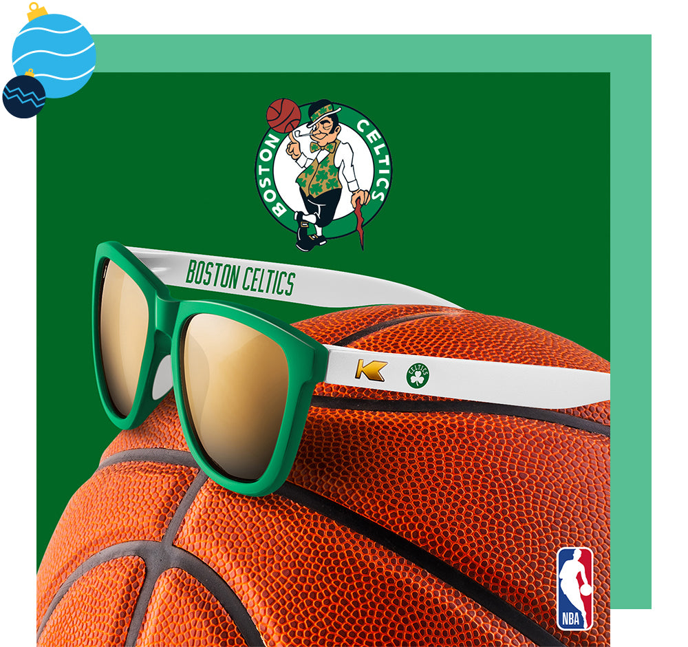 Knockaround and NBA Boston Celtics Sunglasses