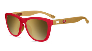 Knockaround and San Francisco 49ers Premiums Sport Sunglasses, Flyover