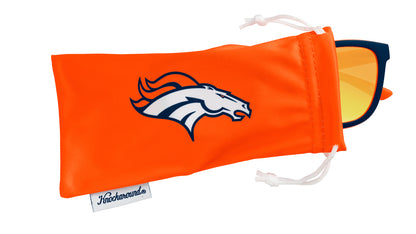Knockaround and Denver Broncos Premiums Sport Sunglasses,  Pouch