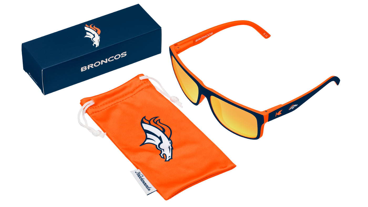 Knockaround and Denver Broncos Torrey Pines Sport Sunglasses,  Set