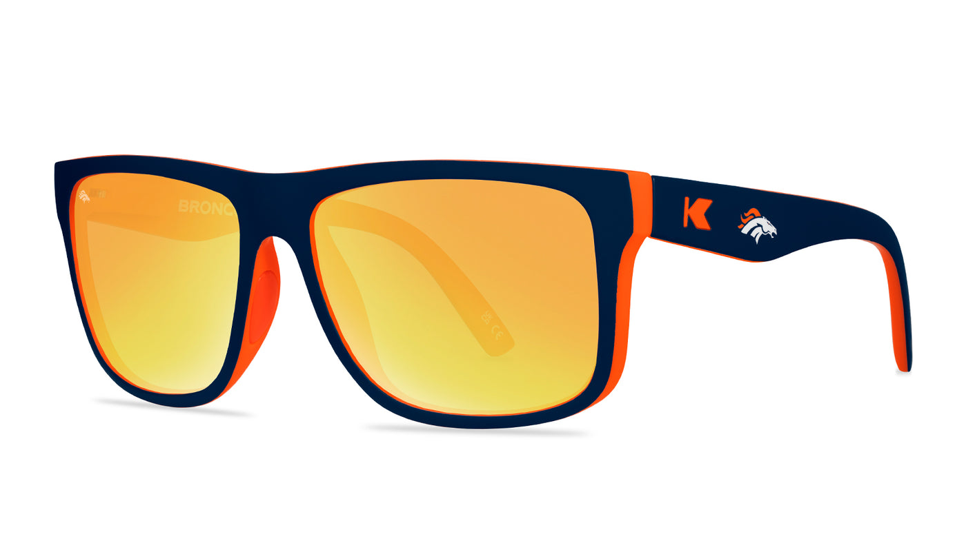 Knockaround and Denver Broncos Torrey Pines Sport Sunglasses,  Threequarter