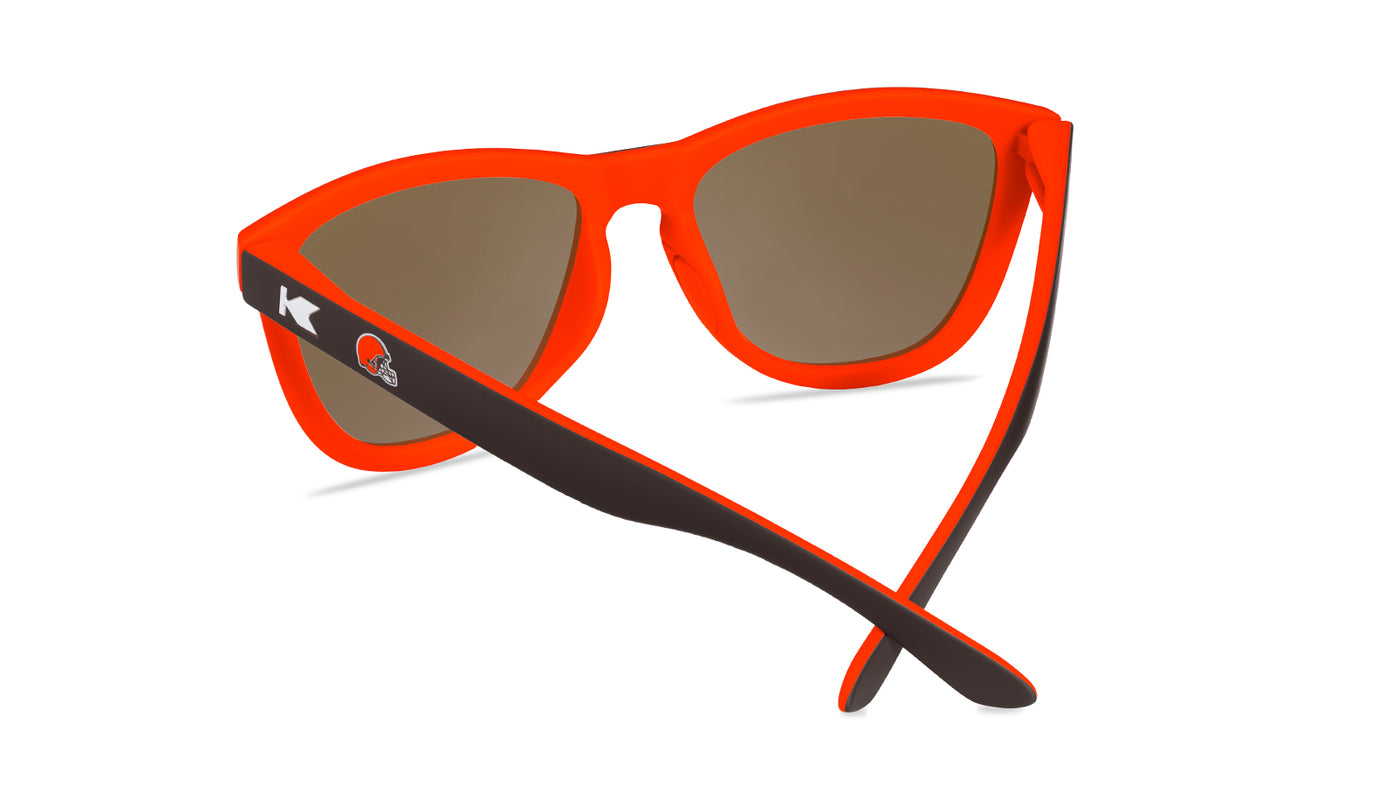 Knockaround and  Cleveland Browns Premiums Sport Sunglasses,  Back