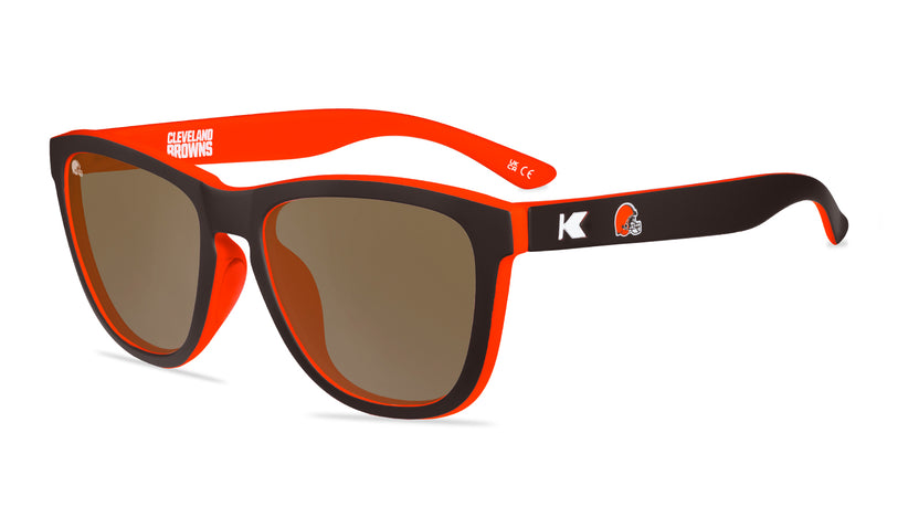 Knockaround and  Cleveland Browns Premiums Sport Sunglasses, Flyover