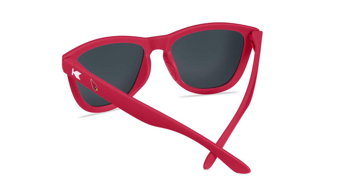 Knockaround and Arizona Cardinals Premiums Sport Sunglasses , Back