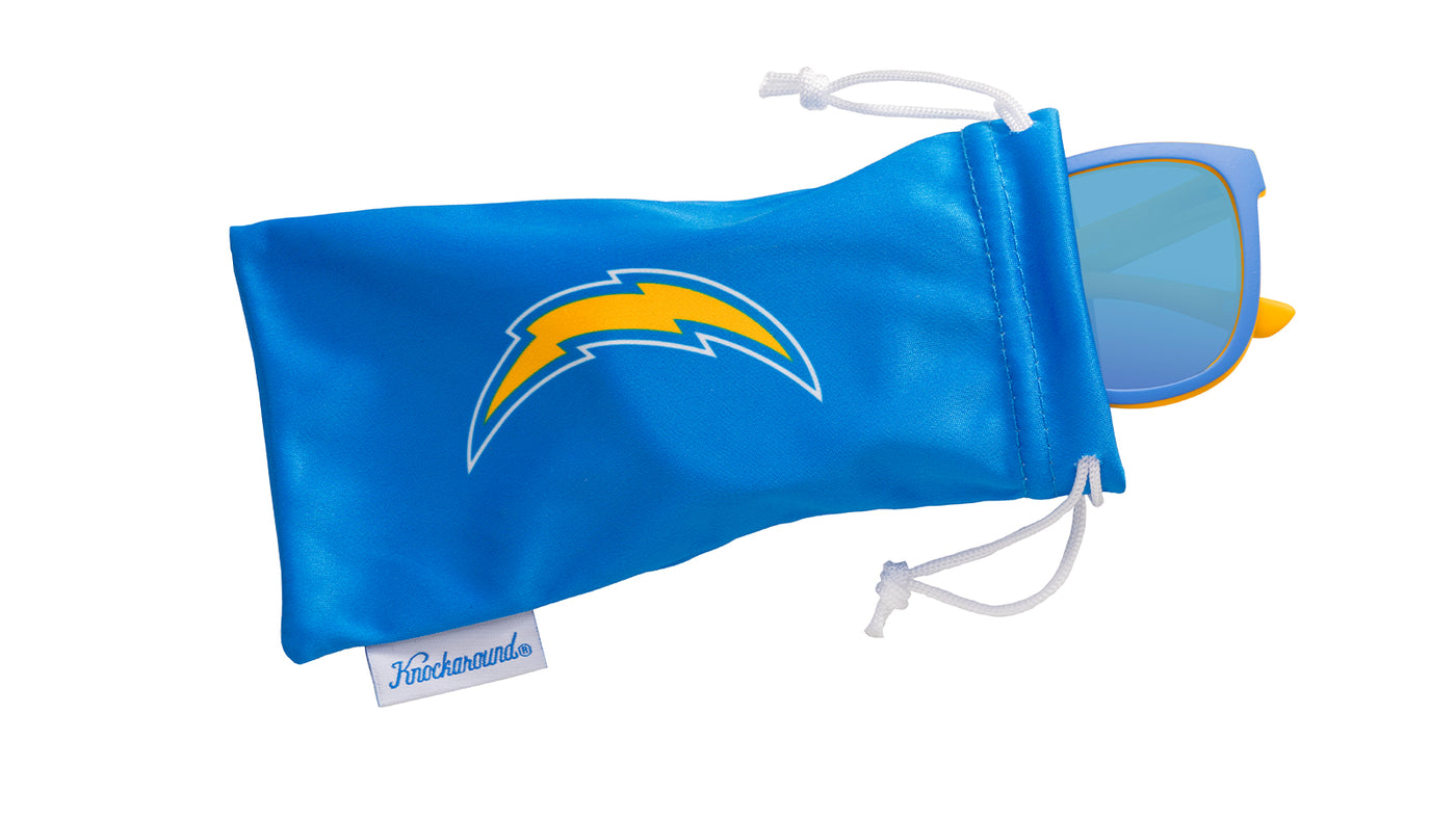 Kmockaround and Los Angeles Chargers Premiums Sport Sunglasses,  Pouch