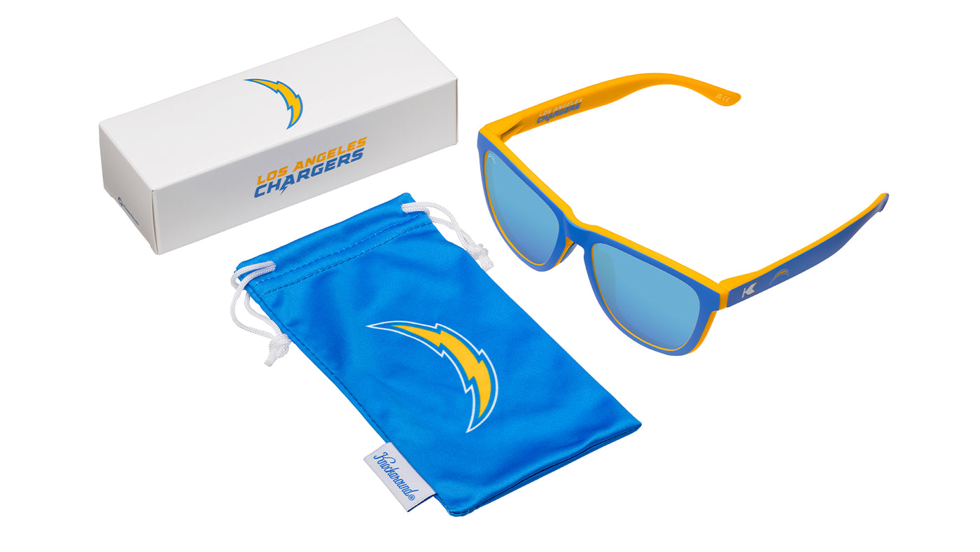 Kmockaround and Los Angeles Chargers Premiums Sport Sunglasses,  Set