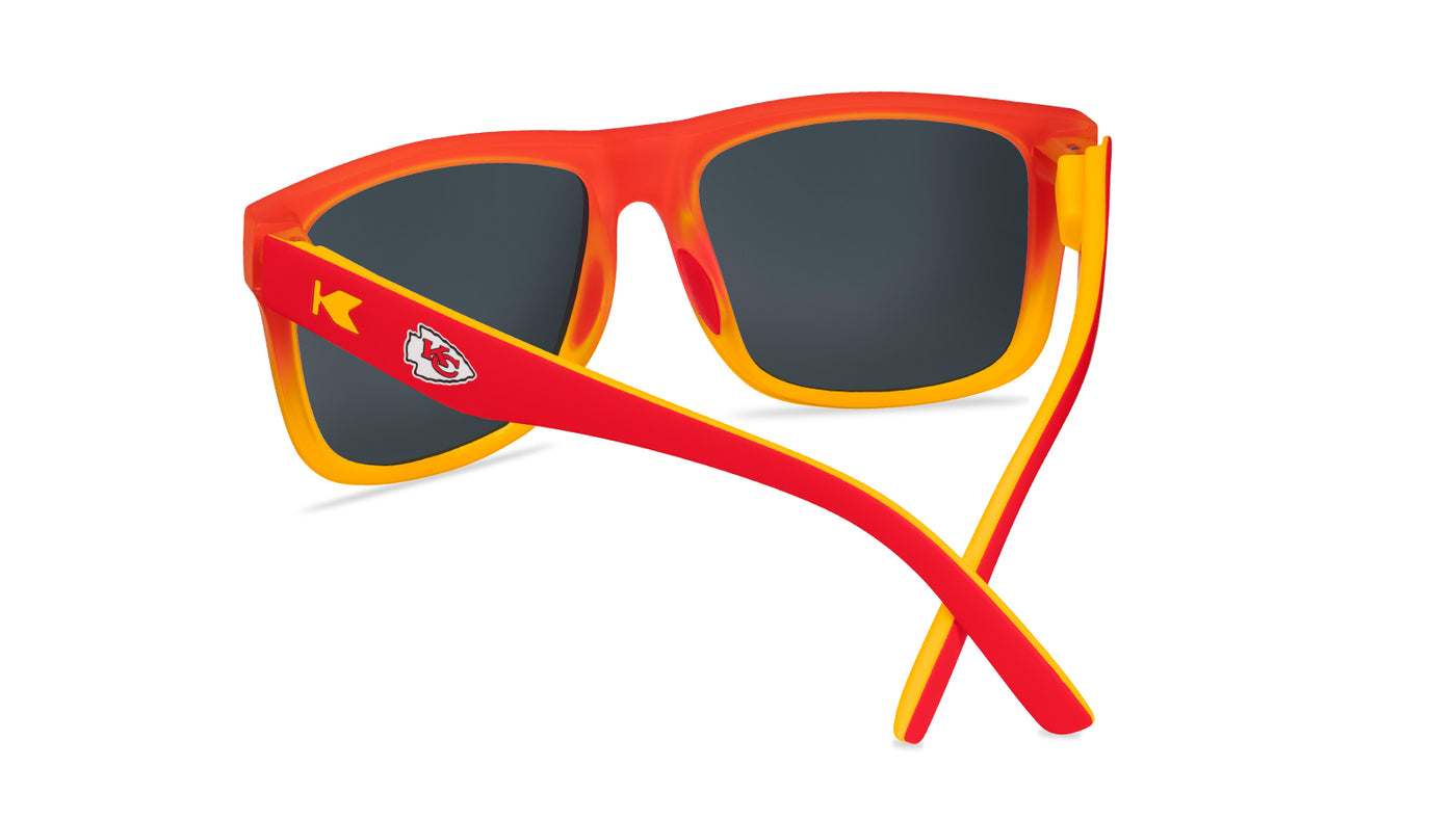 Knockaround and Kansas City Chiefs Torrey Pines Sport Sunglasses,  Back