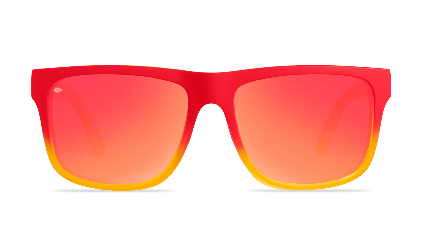 Knockaround and Kansas City Chiefs Torrey Pines Sport Sunglasses,  Front