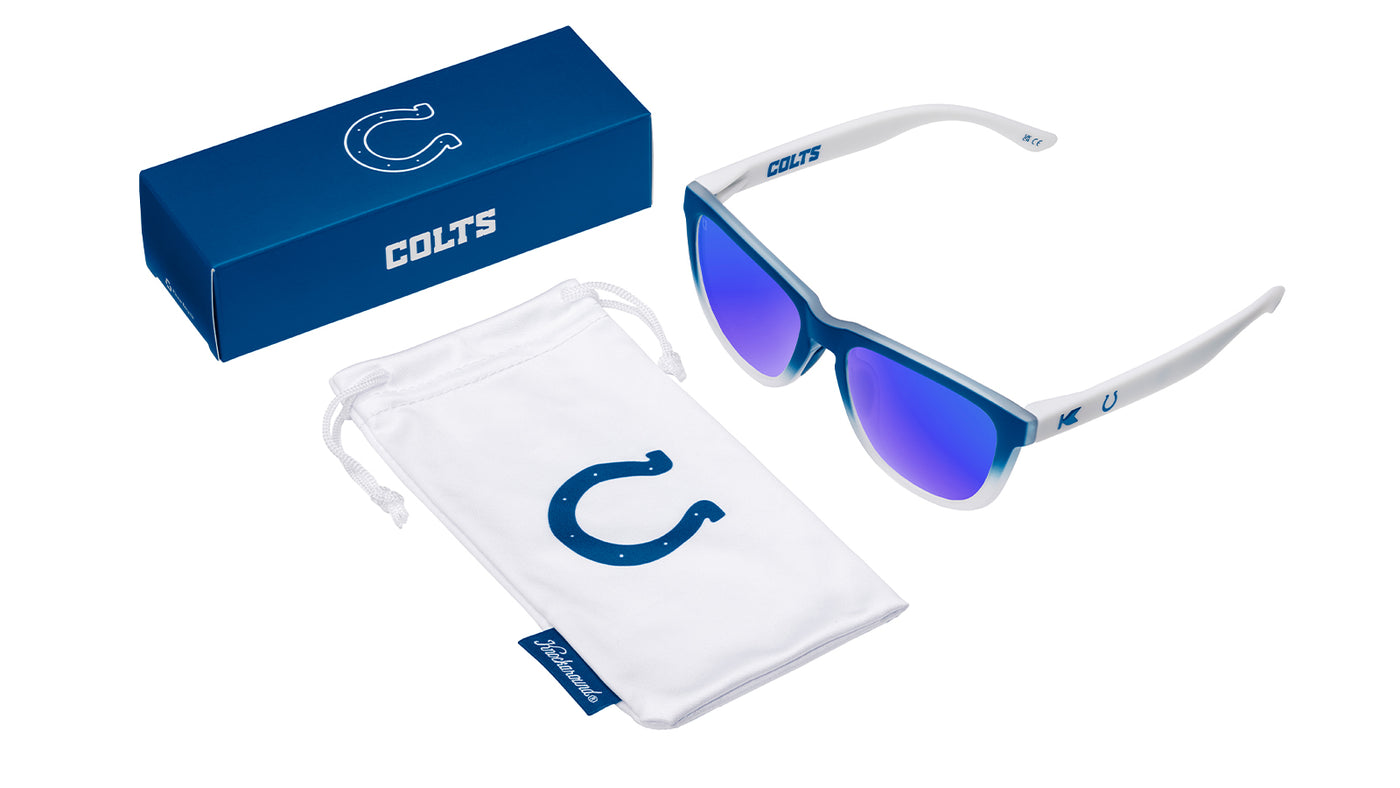 Knockaround and Indianapolis Colts Premiums Sport Sunglasses,  Set
