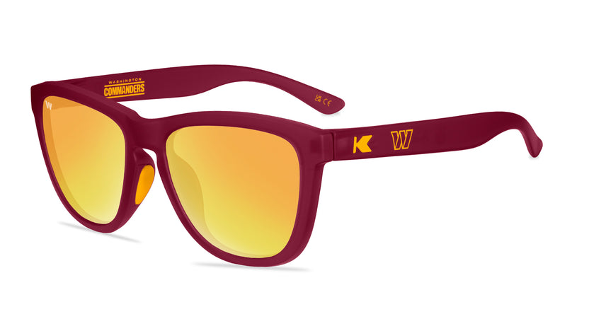 Knockaround and Washington Commanders Premiums Sport Sunglasses, Flyover