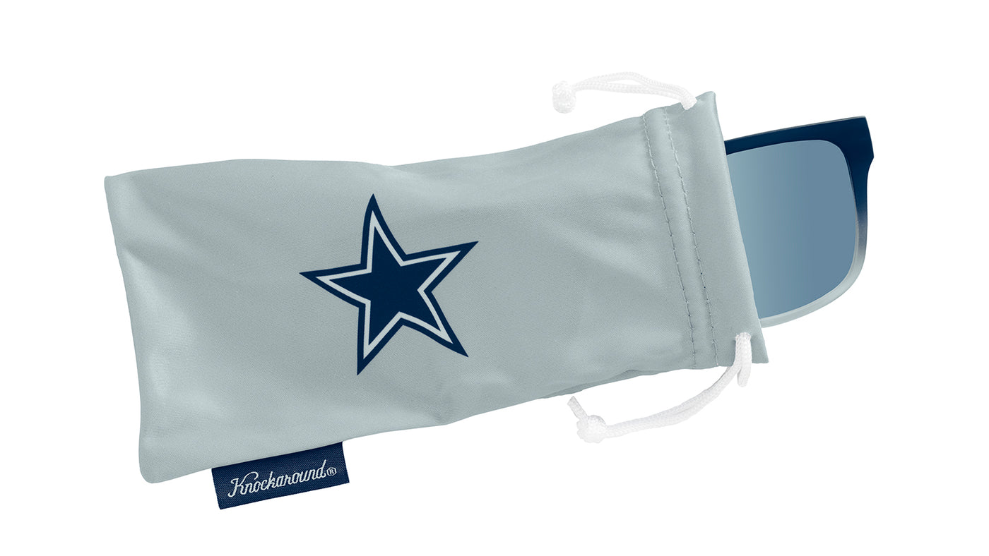 Knockaround and Dallas Cowboys Torrey Pines Sport Sunglasses,  Pouch