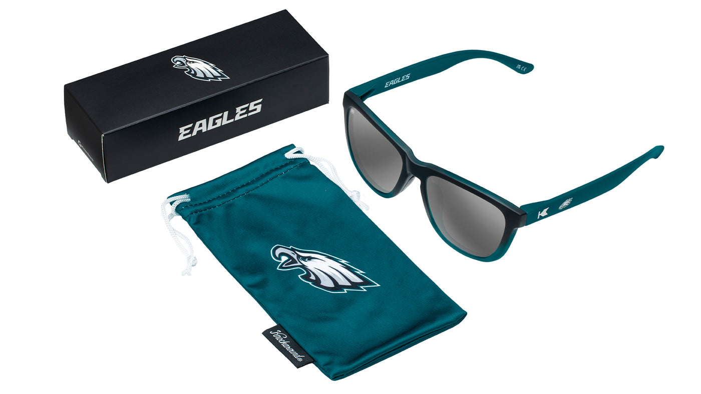 Knockaround and Philadelphia Eagles Premiums Sport Sunglasses, Set