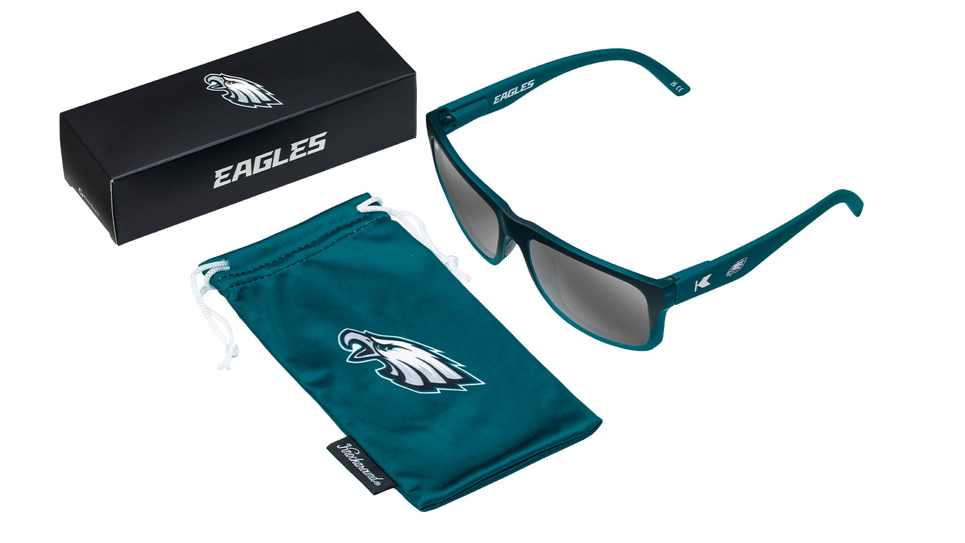 Knockaround and Philadelphia Eagles Torrey Pines Sport Sunglasses, Set