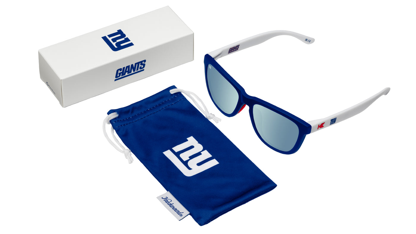 Knockaround and New York Giants Premiums Sport Sunglasses,  Set