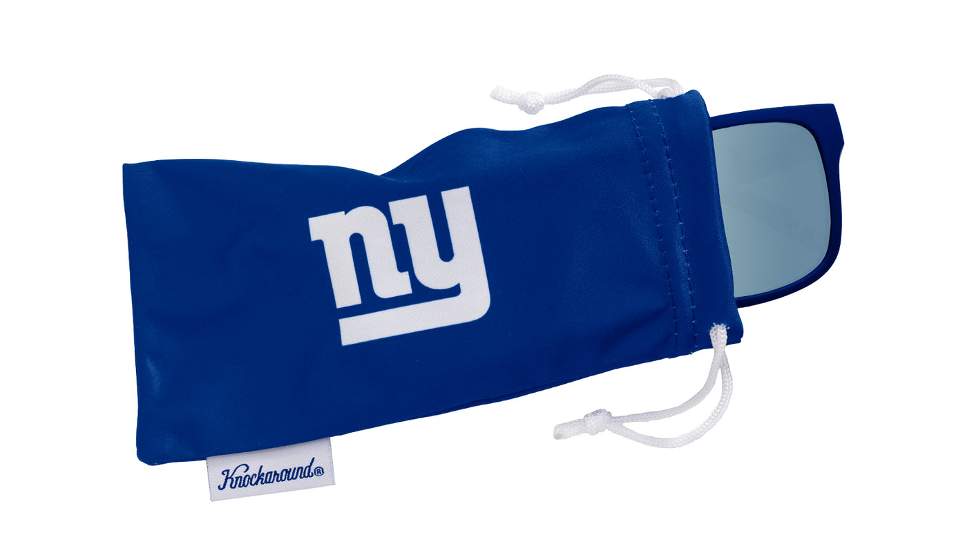 Knockaround and New York Giants Torrey Pines Sport Sunglasses, Pouch