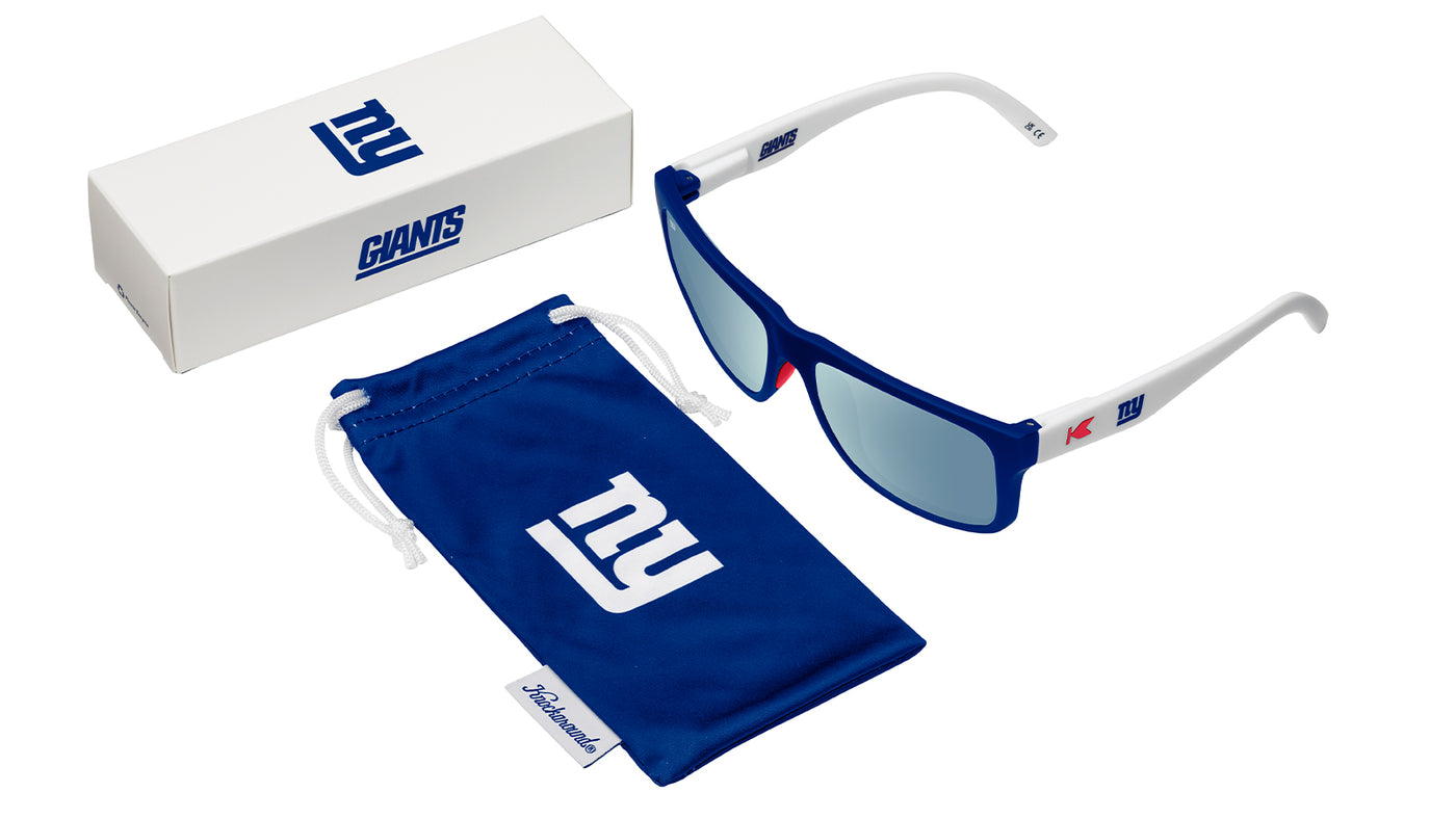 Knockaround and New York Giants Torrey Pines Sport Sunglasses, Set
