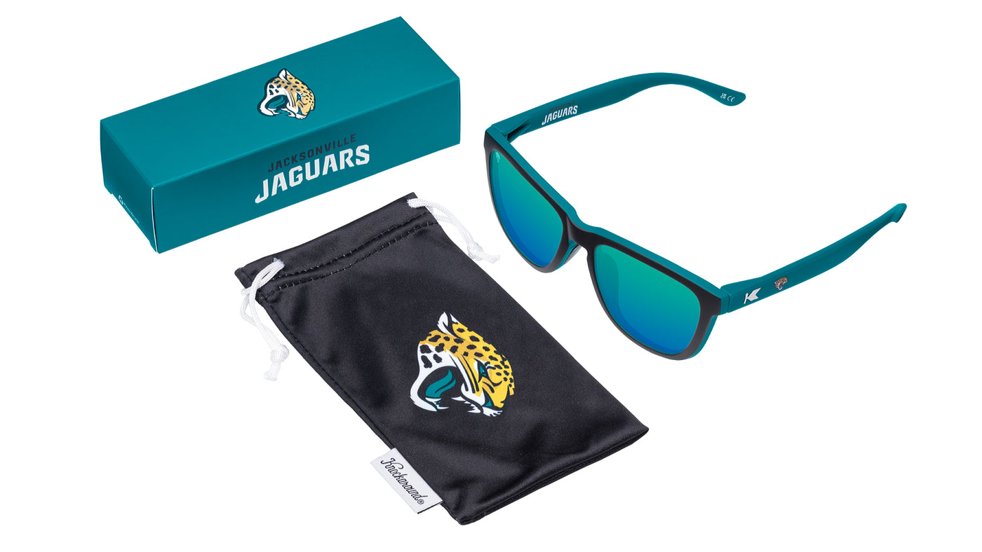 Knockaround and Jacksonville Jaguars Premiums Sport Sunglasses,  Set
