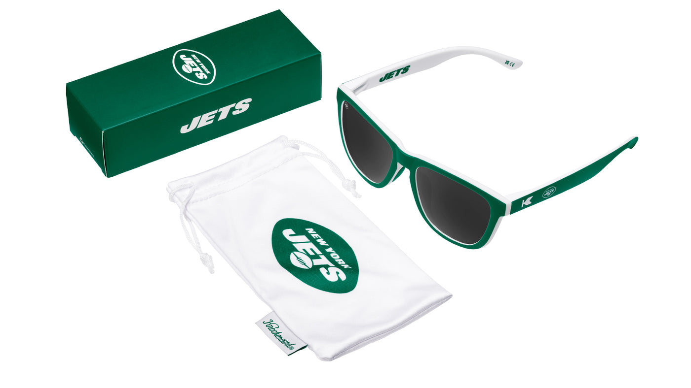 Knockaround and New York Jets Premiums Sport Sunglasses, Set