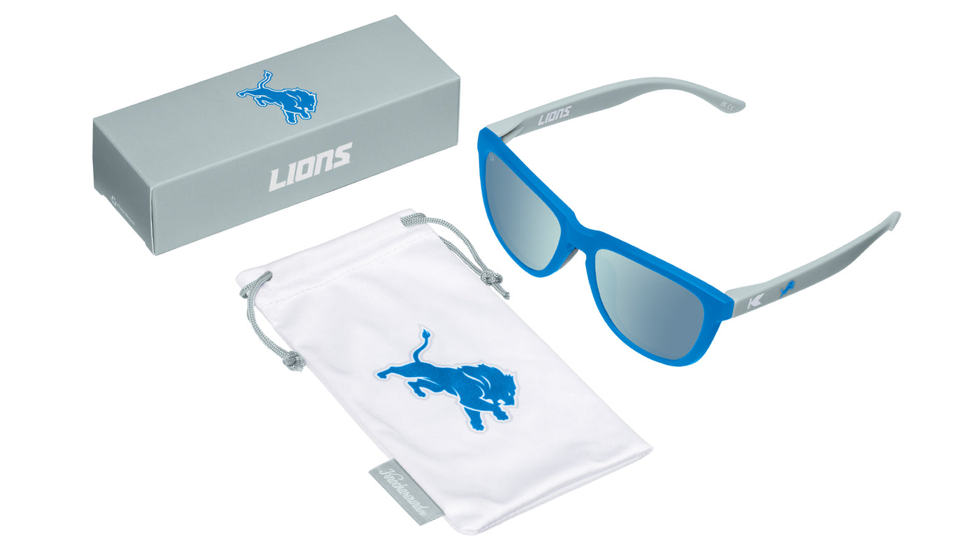 Knockaround and Detroit Lions Premiums Sport Sunglasses, Set