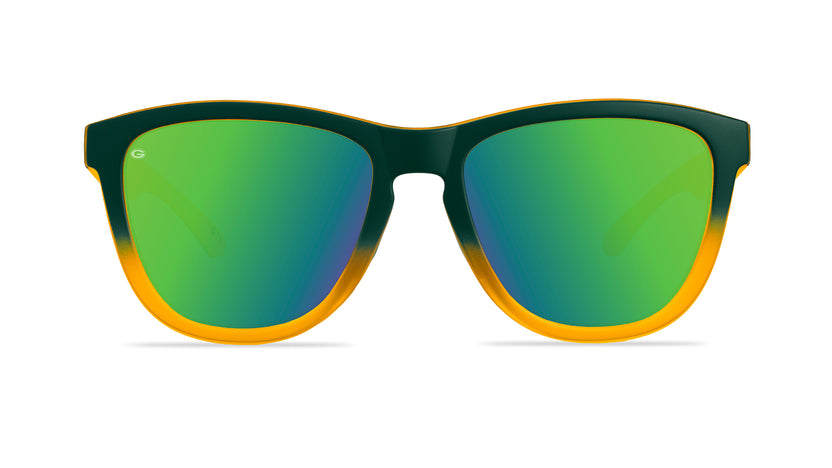 Knockaround and Green Bay Packers Premiums Sport Sunglasses,  Front