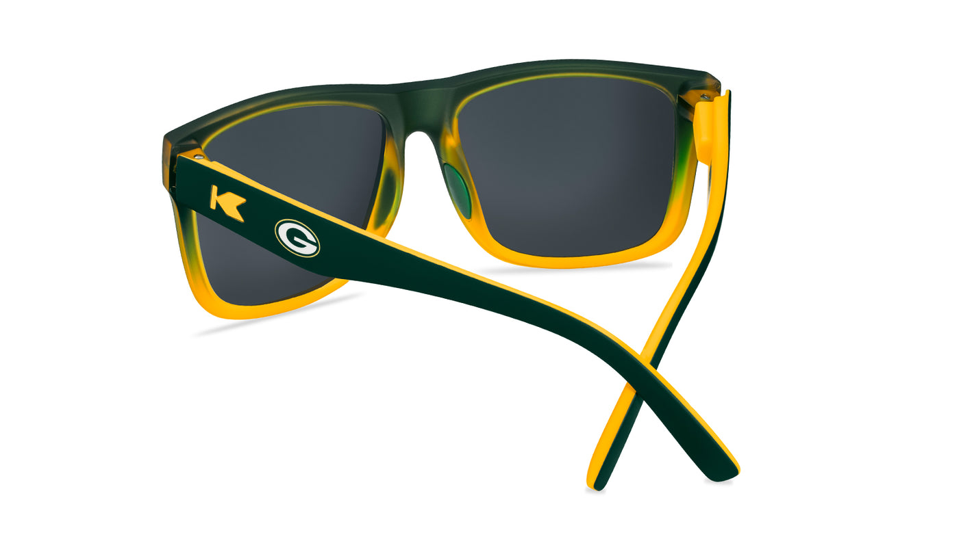 Knockaround and Green Bay Packers Torrey Pines Sport Sunglasses,  Back