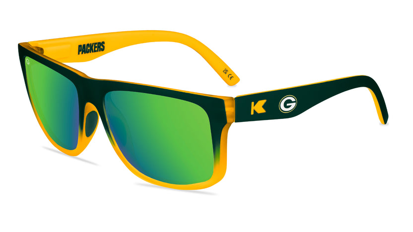 Knockaround and Green Bay Packers Torrey Pines Sport Sunglasses,  Flyover
