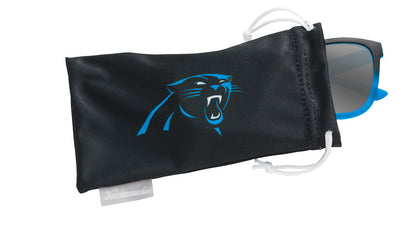 Knockaround and Carolina Panthers Premiums Sport Sunglasses, Pouch