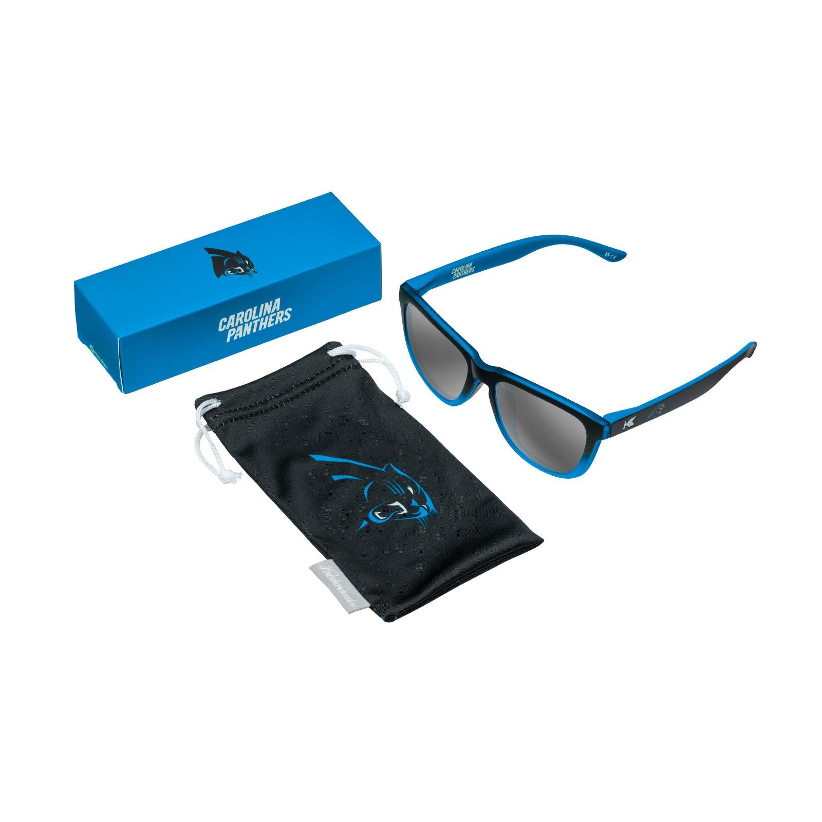 ラフネック　チタンカーボン　550mm Carolina Panthers Sunglasses - Knockaround.com