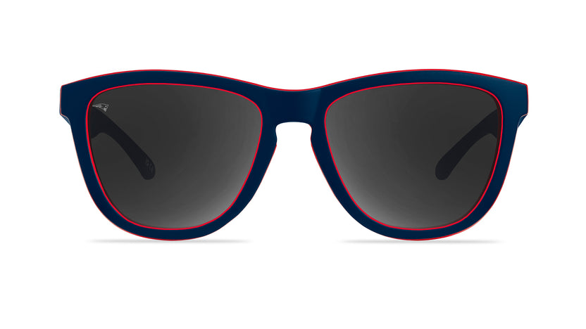 Knockaround and New England Patriots Premiums Sport Sunglasses,  Front