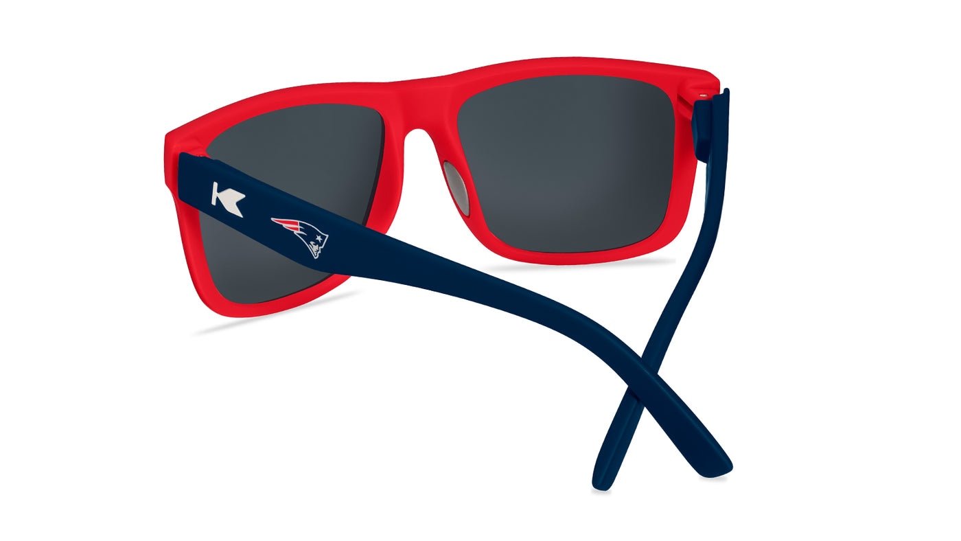 Knockaround and New England Patriots Torrey Pines Sport Sunglasses,  Back