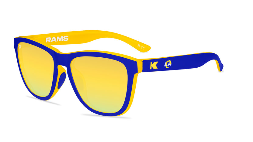 Knockaround and Los Angeles Rams Premiums Sport Sunglasses,  Flyover