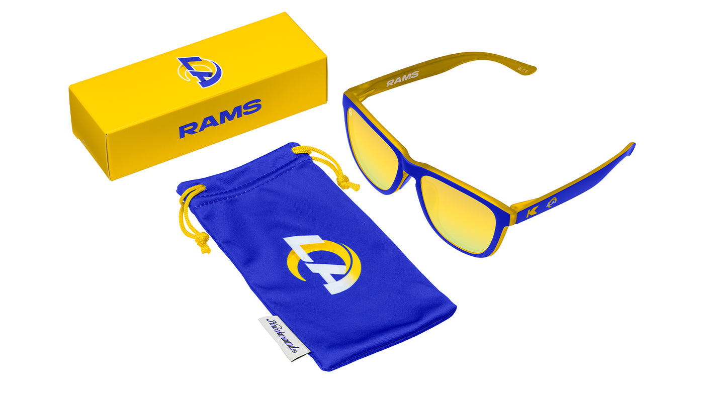 Knockaround and Los Angeles Rams Premiums Sport Sunglasses,  Set