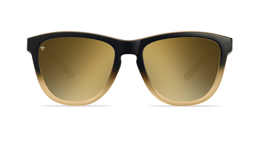 Knockaround and New Orleans Saints Premiums Sport Sunglasses,  Front