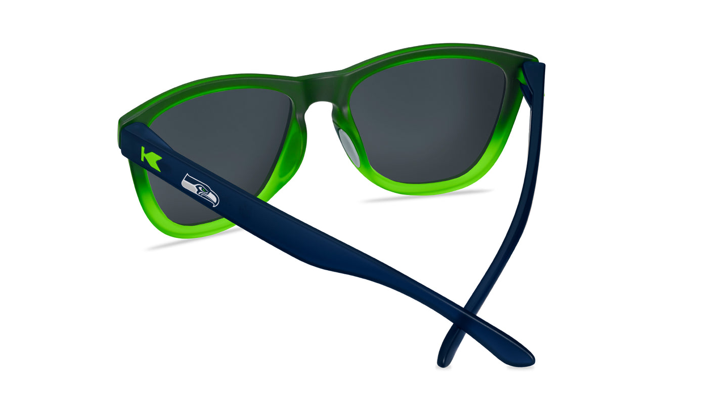 Knockaround and Seattle Seahawks Premiums Sport Sunglasses, Back